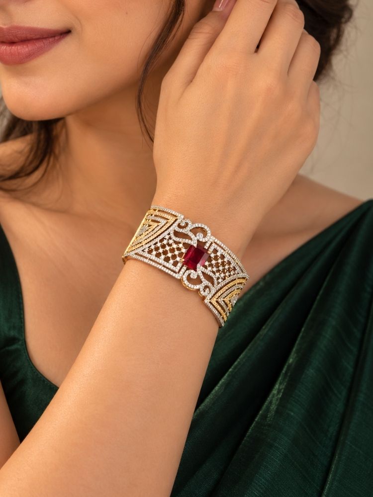 Rosaria Red Bracelet