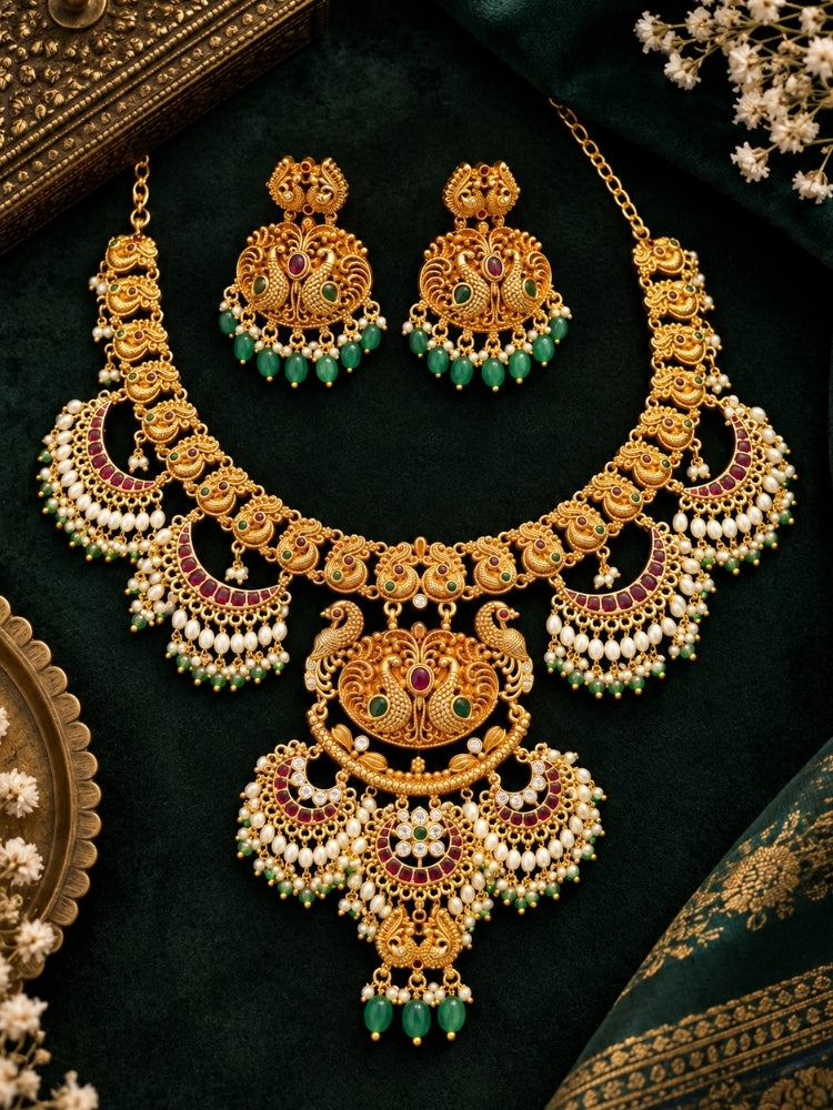 Peetambari Necklace Set