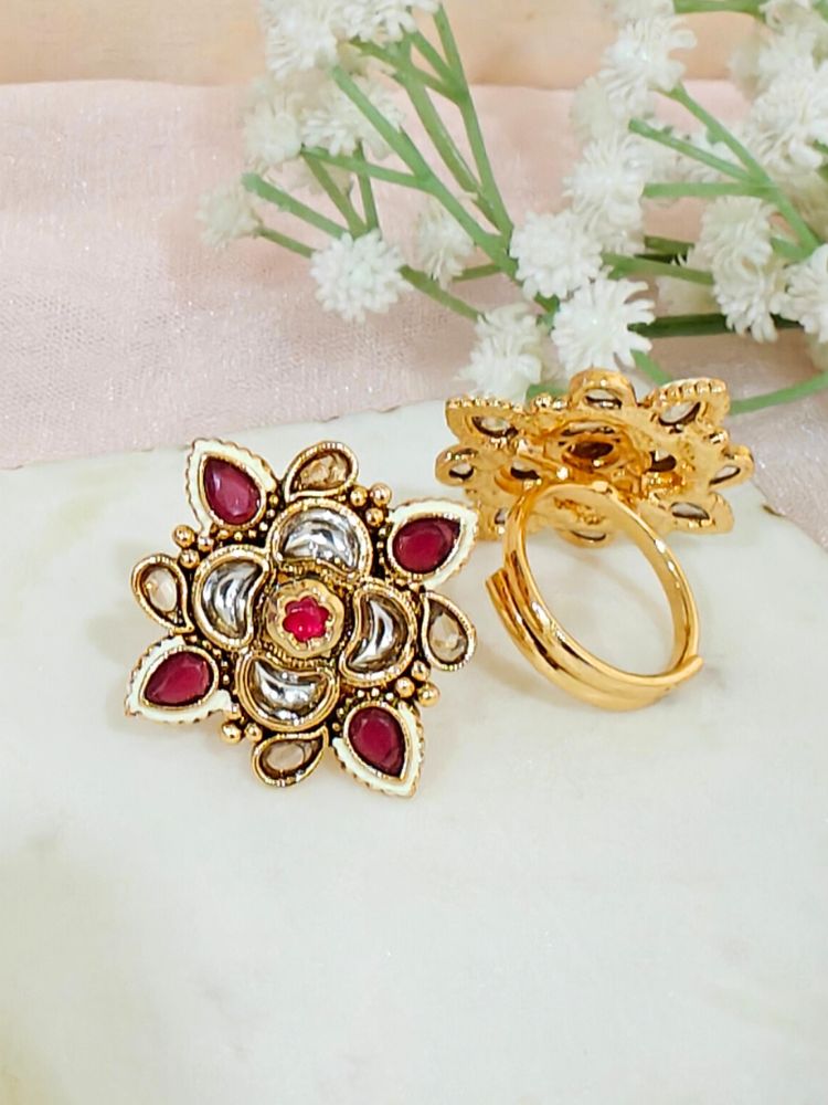 Pink Chhavi Ring