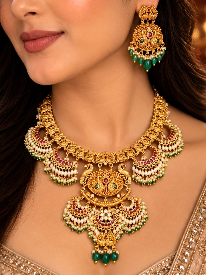 Peetambari Necklace Set