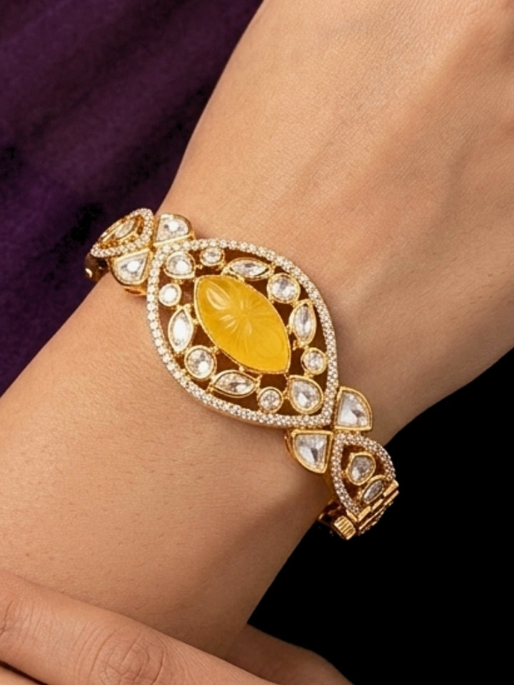 Gul Polki Yellow Bracelet