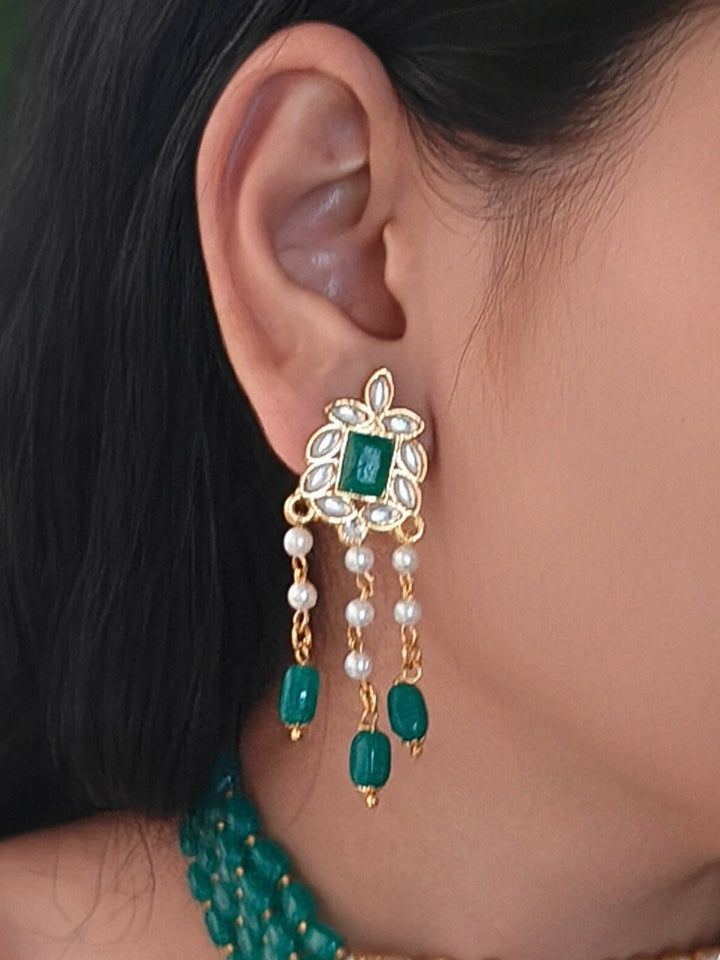 Manisha Green  Necklace Set