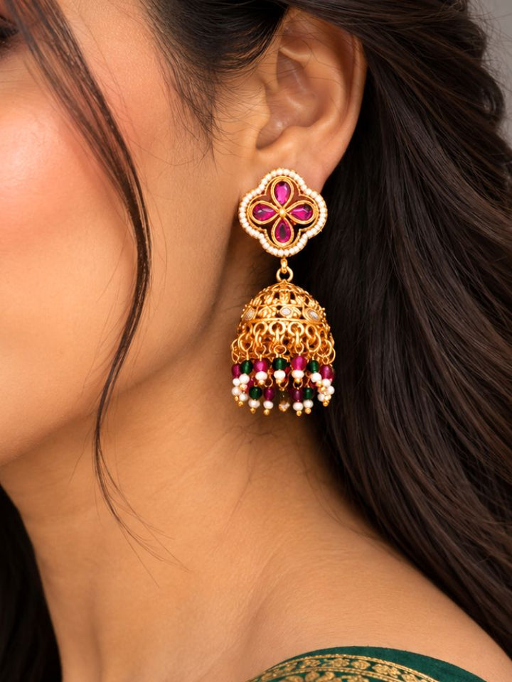 Mayukh Gold Necklace Set