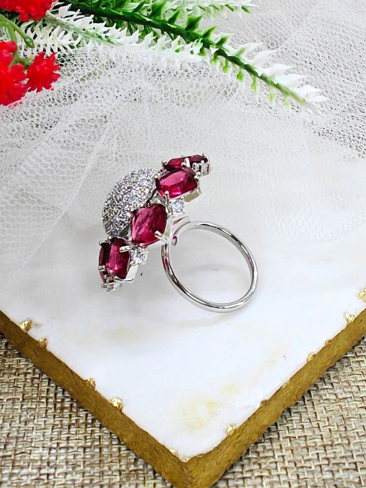 Red Aster Ring