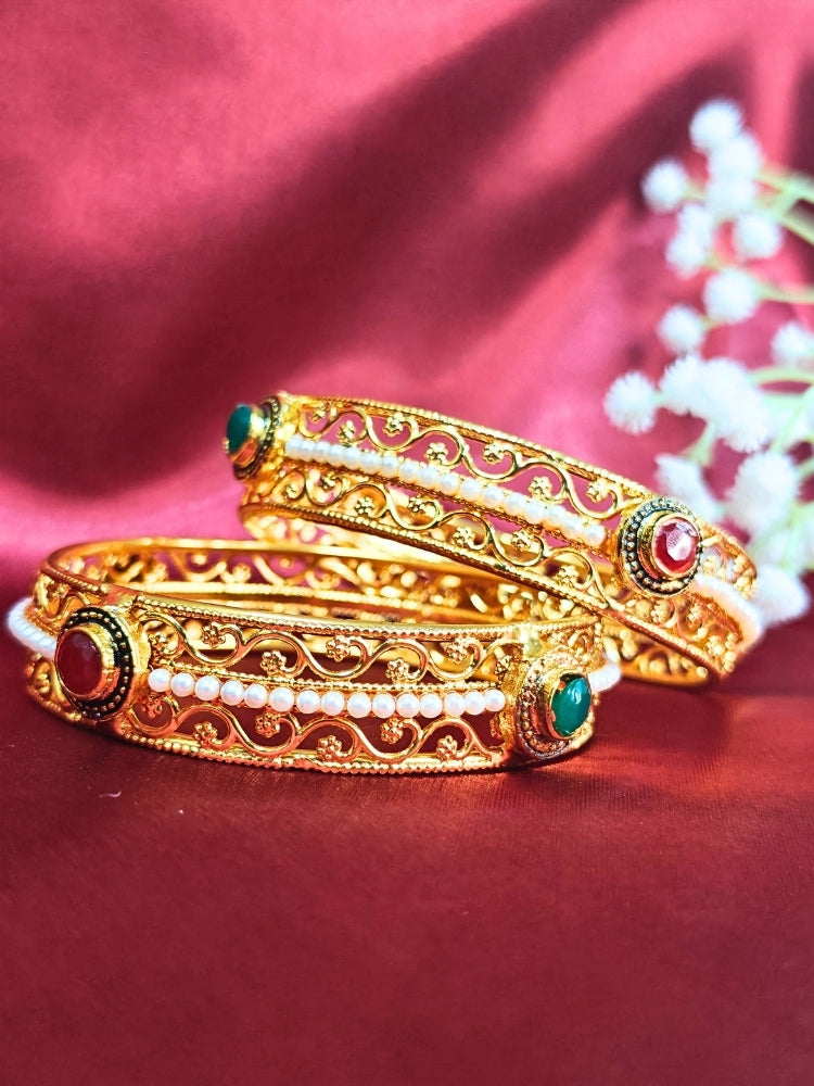 Lazari Bangles - Set of 2 (Size 2.6&2.8)
