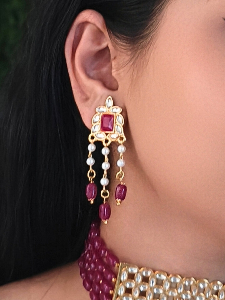 Manisha Pink Necklace Set