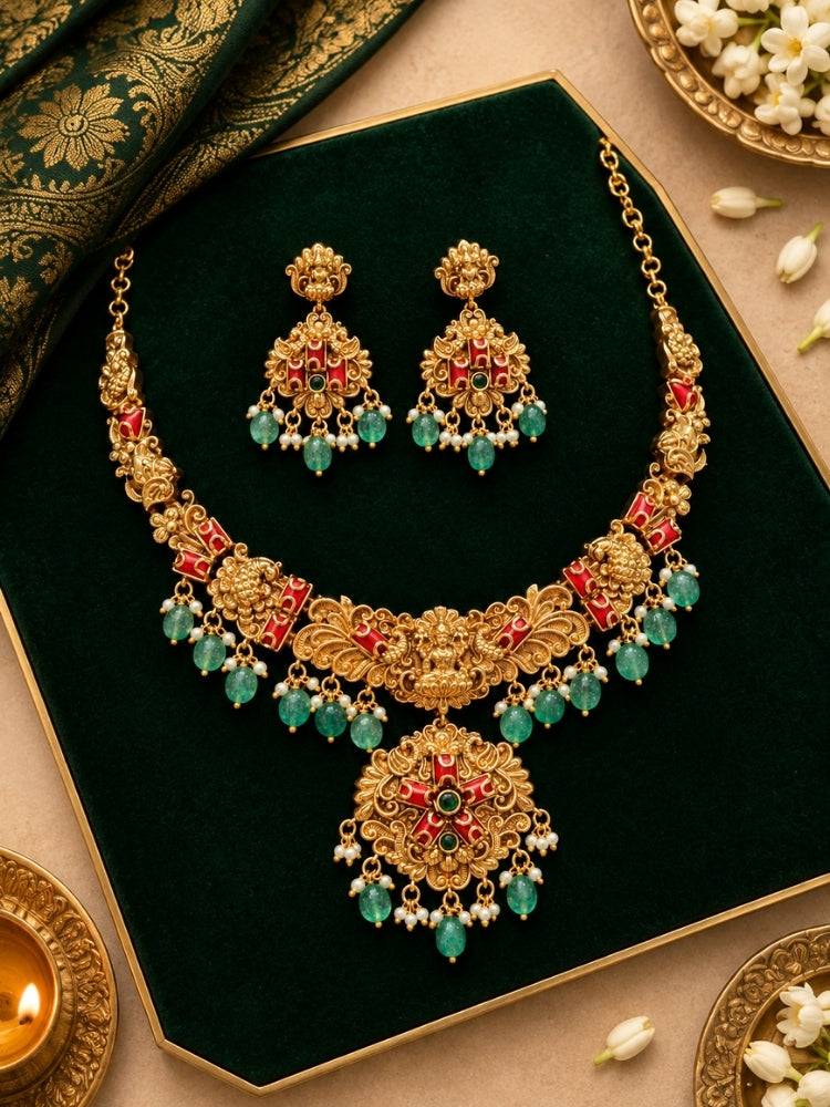 Kallolini necklace set