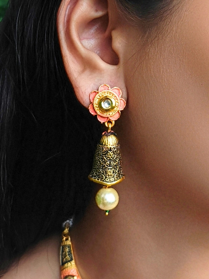 Rajnita Black Necklace Set