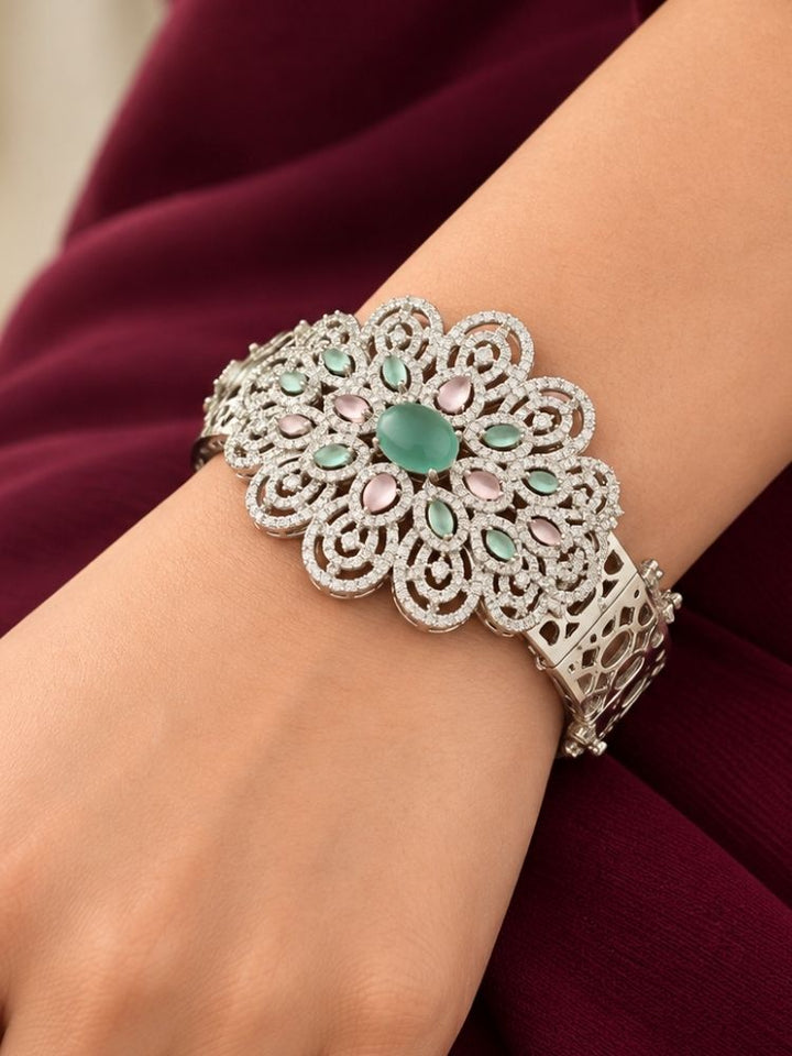 Irene Mint Pink & Green Bracelet