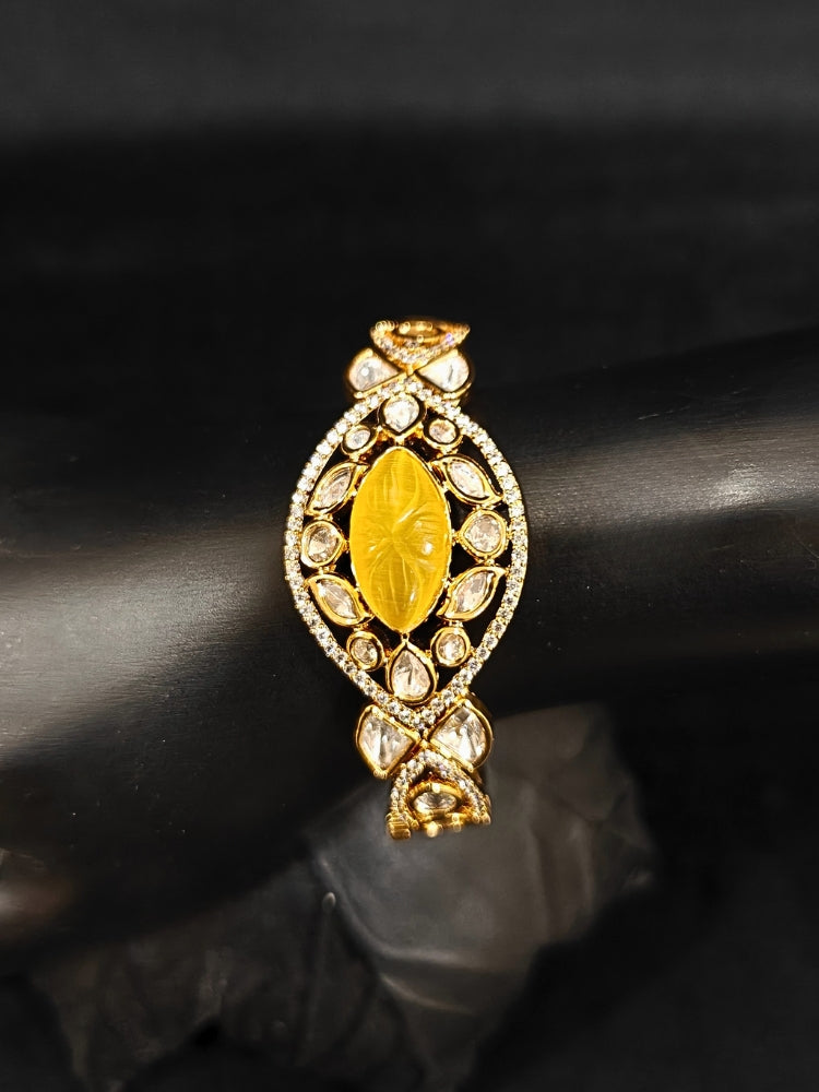 Gul Polki Yellow Bracelet
