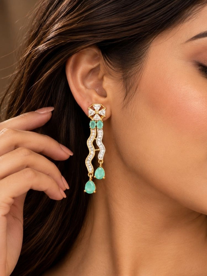Cambria Mint Green Necklace Set