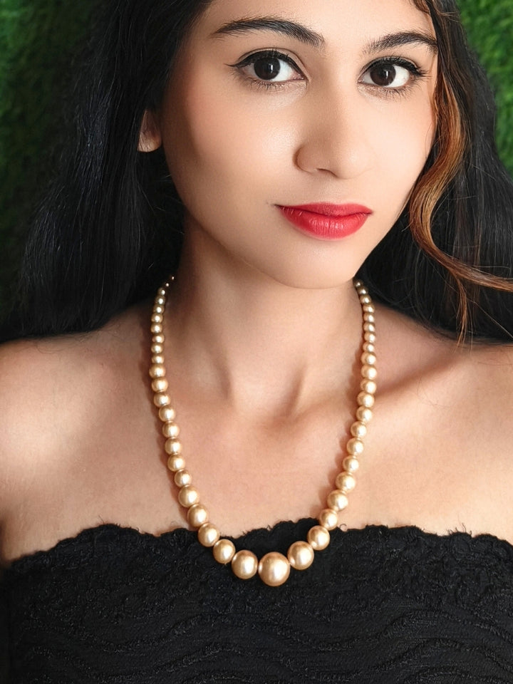 Sharon Champagne Necklace Set