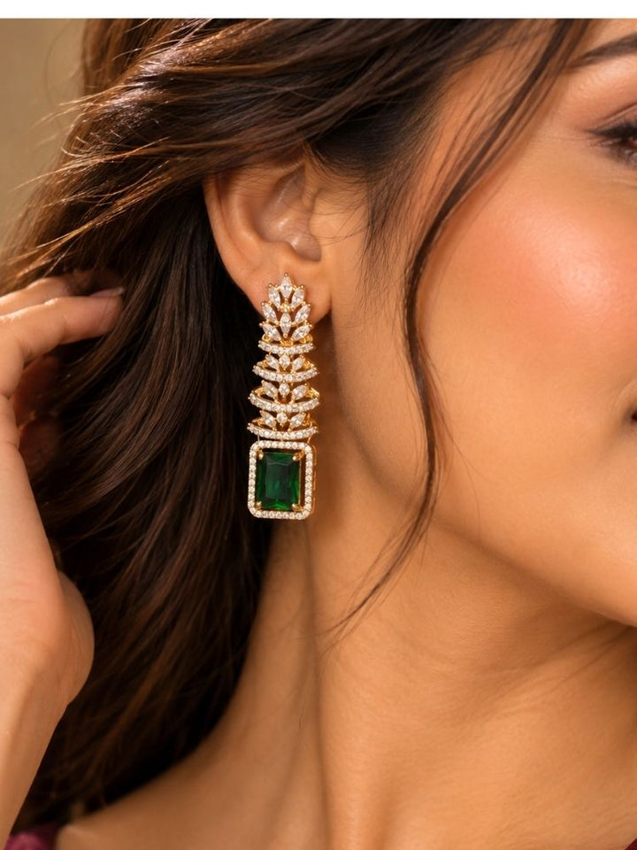 Delaney green necklace set
