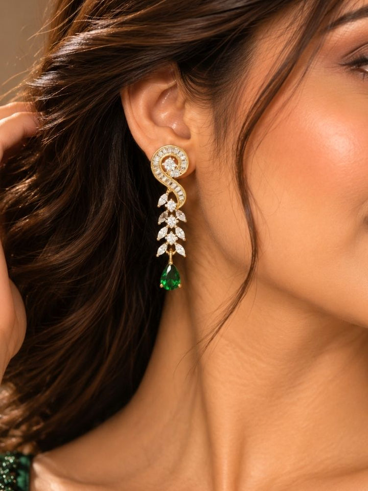 Eartha green necklace set