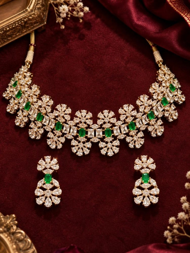 Eugenie Green necklace set