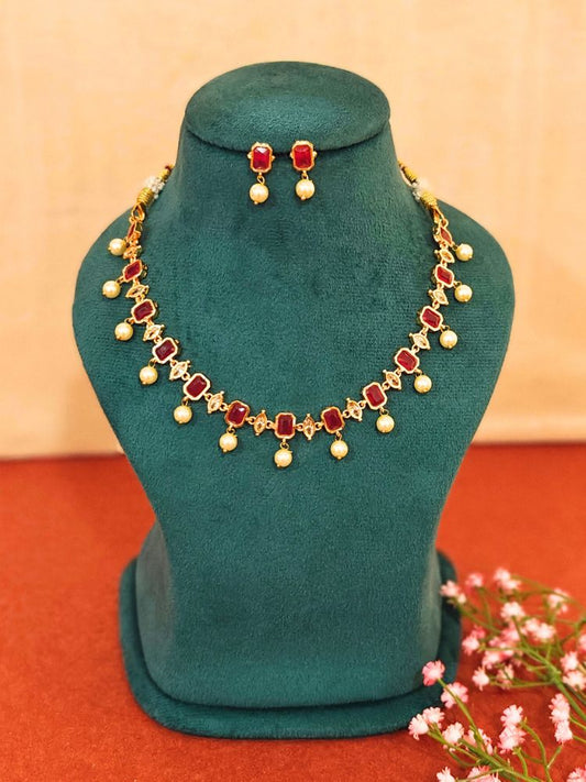 Ruby Amelia Choker Necklace