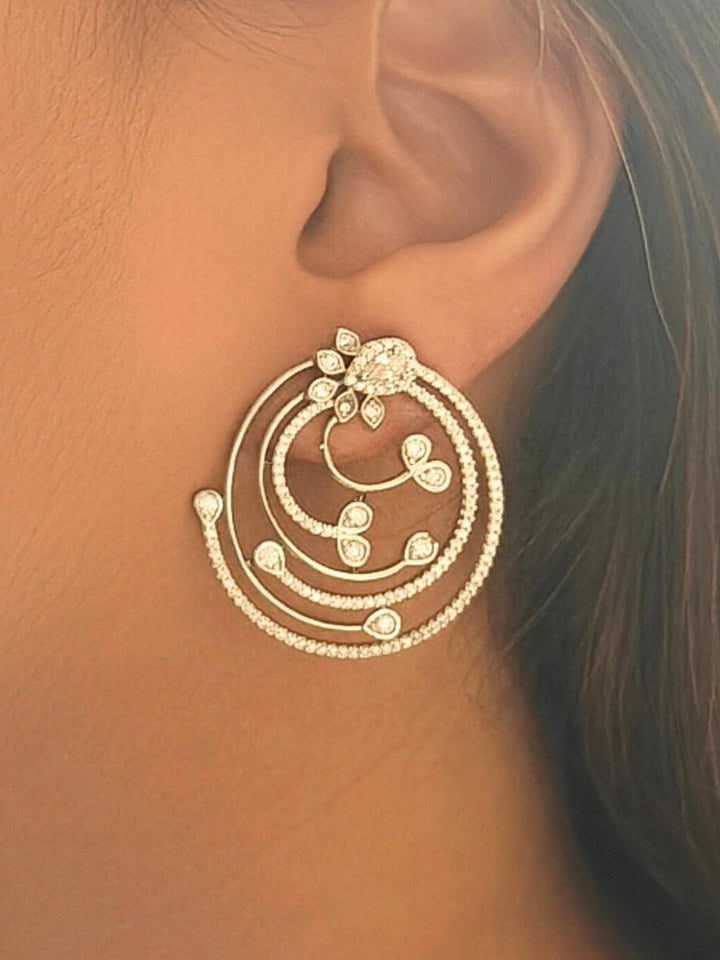 Silver Maria Earrings