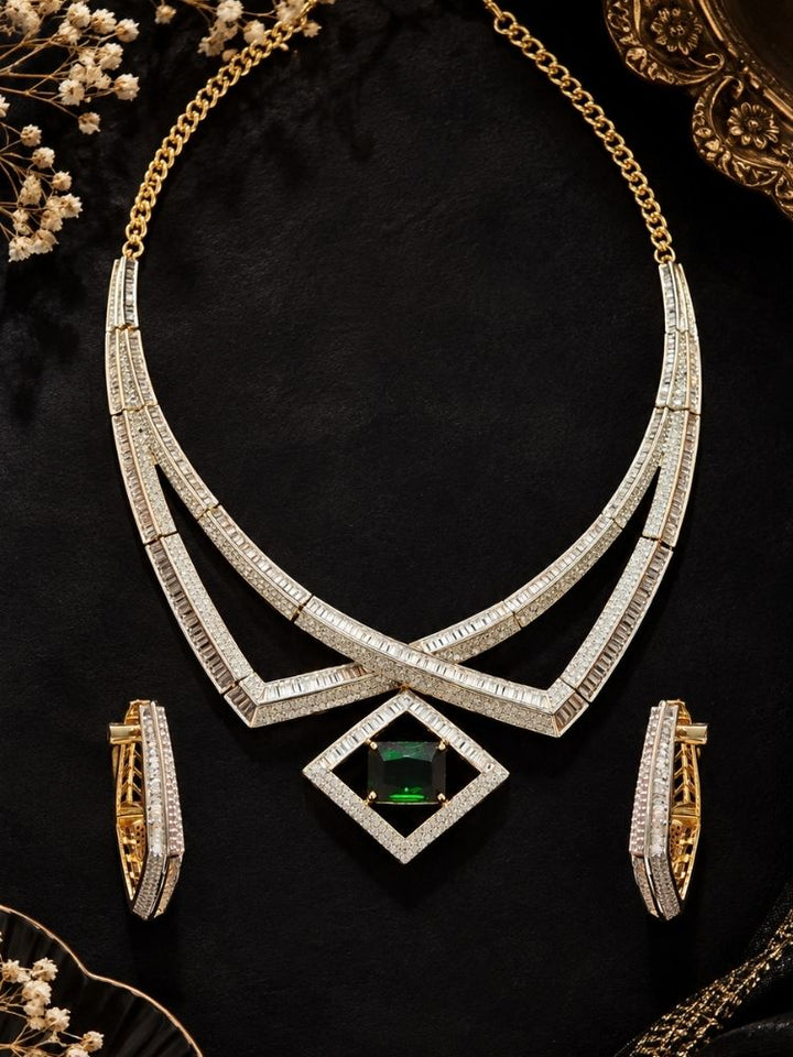 Valoria Green Necklace Set
