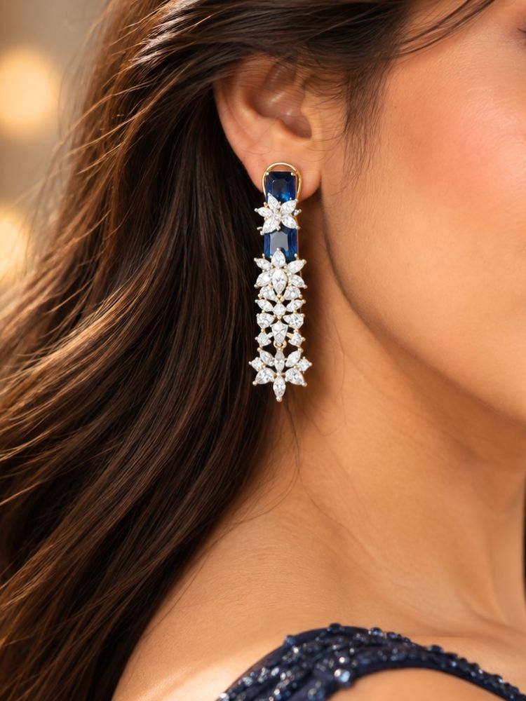 Electra blue necklace set