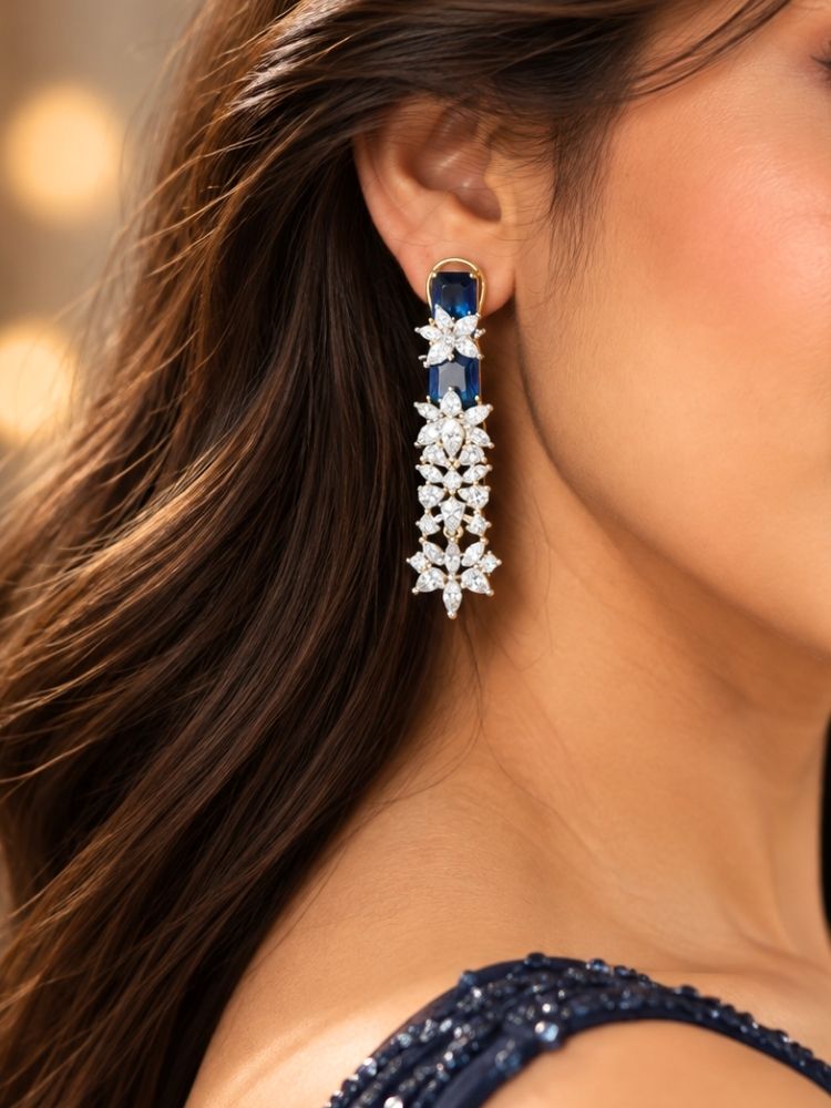 Electra blue necklace set