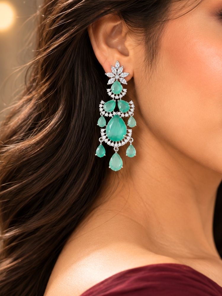 Autumn Mint Green Necklace Set