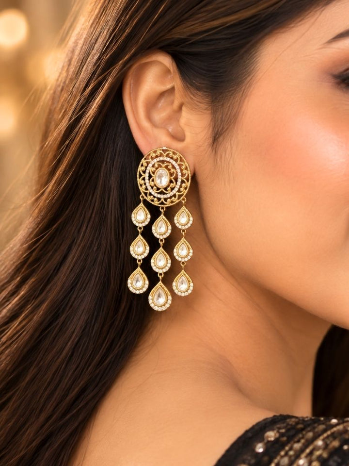 Kalashri White Necklace Set