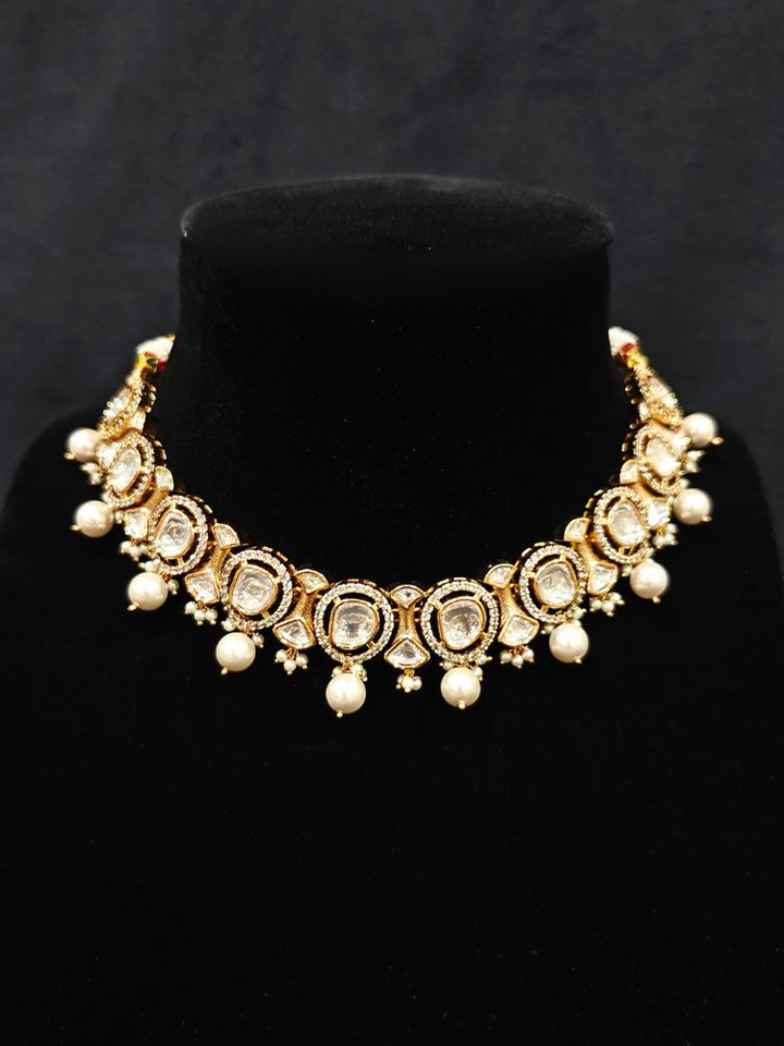 Shuki Polki White Necklace Set