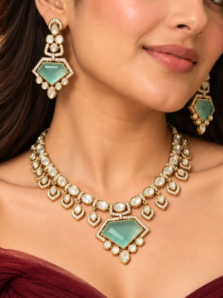 Phoebe Green Necklace Set