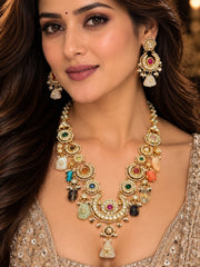 Navrang Multi-Color Long Necklace Set