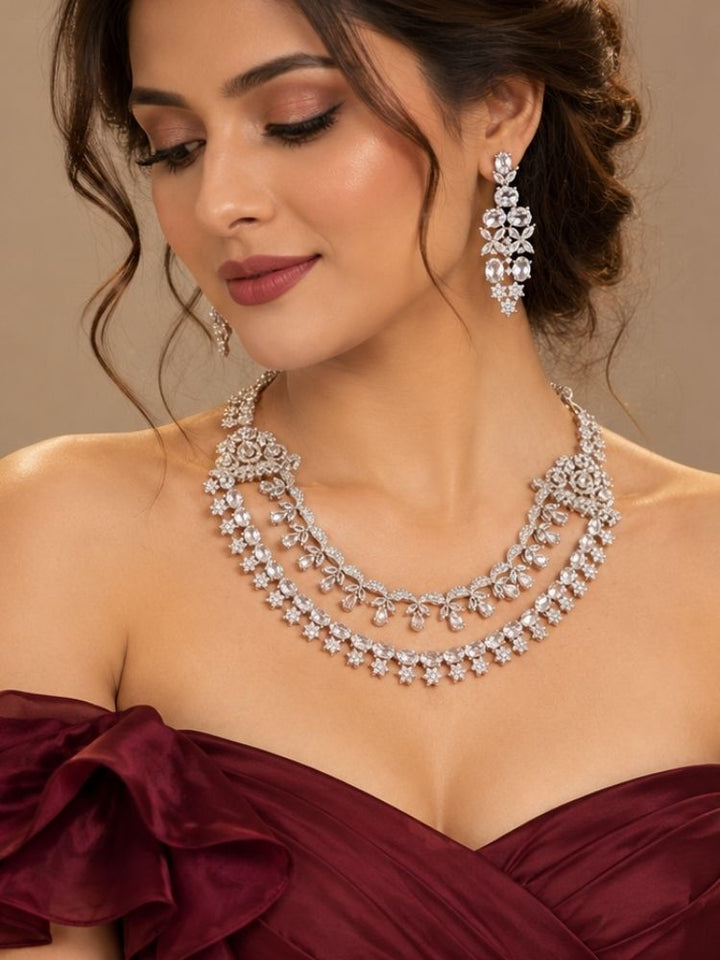 Orla White Necklace Set