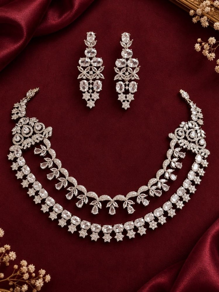 Orla White Necklace Set