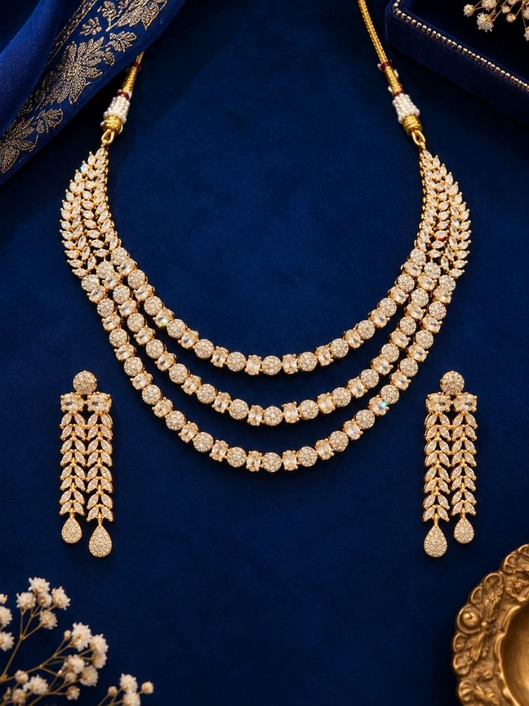 Emberlyn Dual Tone Necklace Set