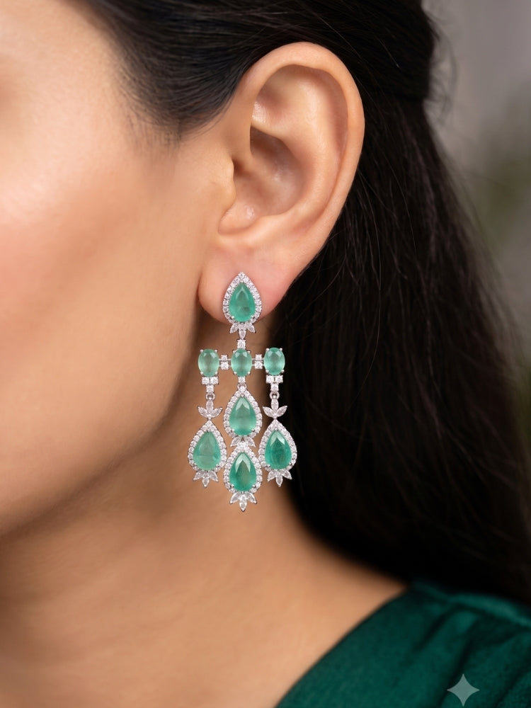 Pemberley Mint Green Necklace Set