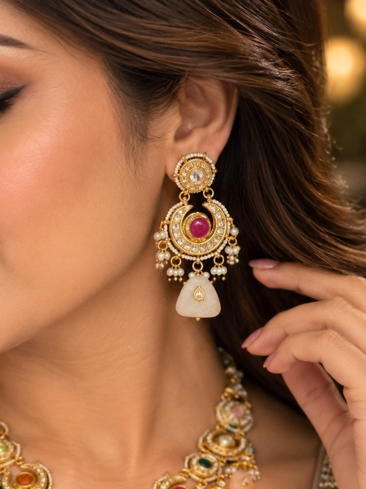 Navrang Multi-Color Long Necklace Set