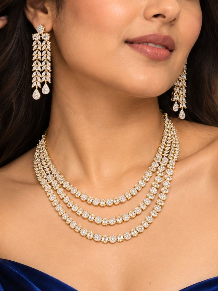 Emberlyn Dual Tone Necklace Set