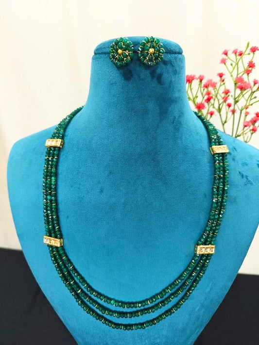 Khushboo Green Necklace Set