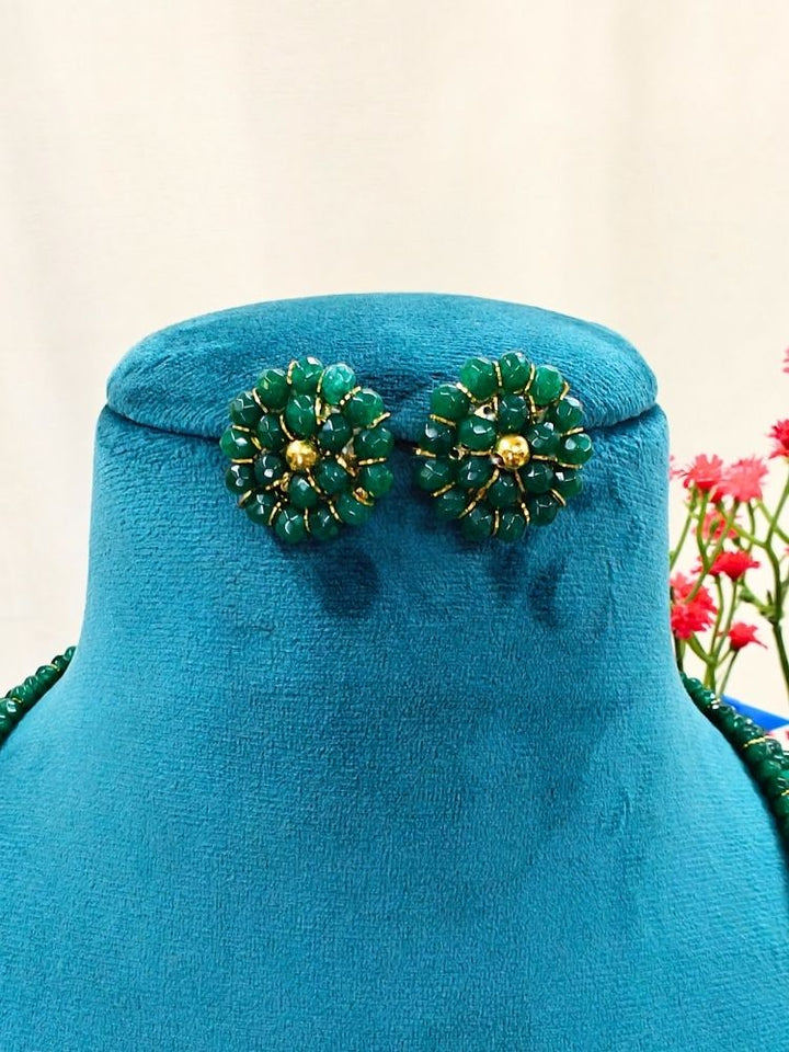 Khushboo Green Necklace Set