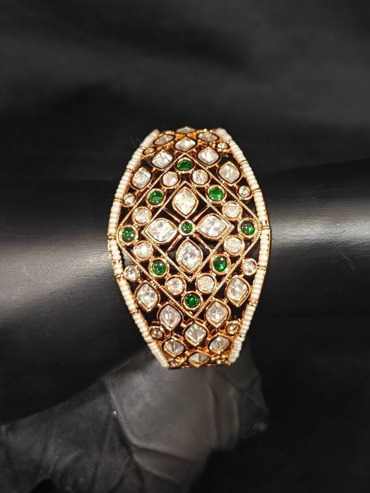 Dita Polki Green Bracelet