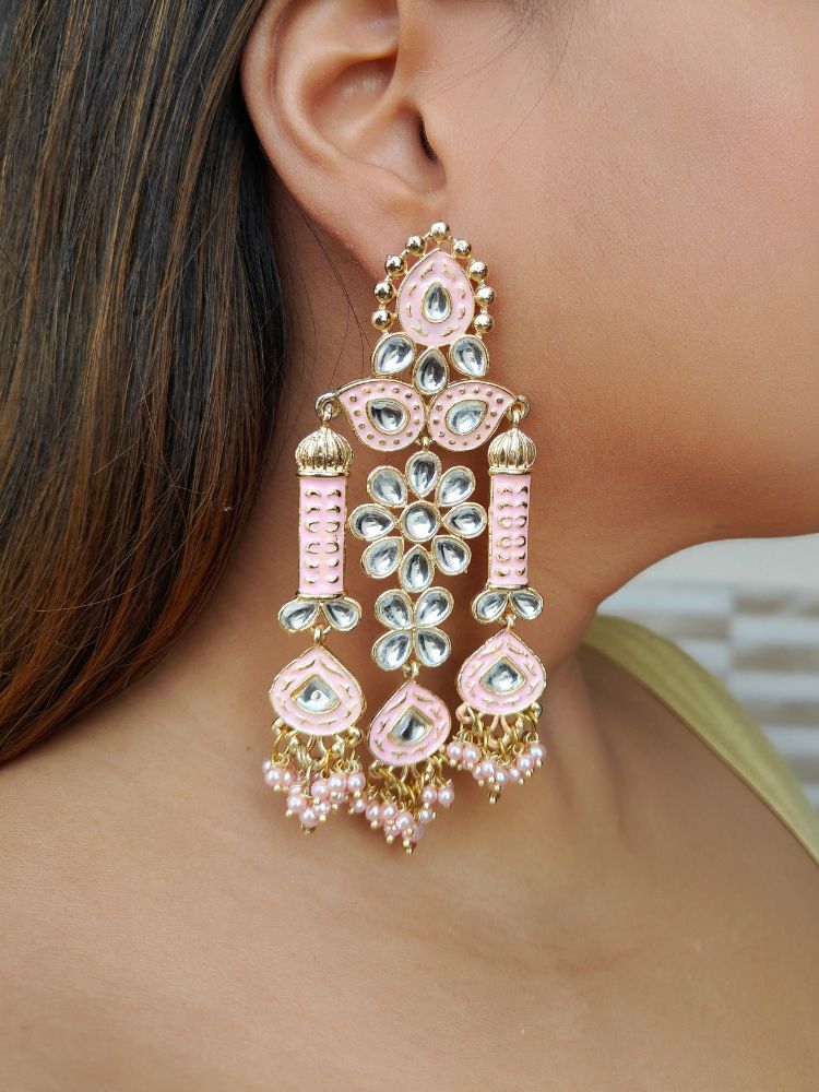 Jasmine Pink Earrings