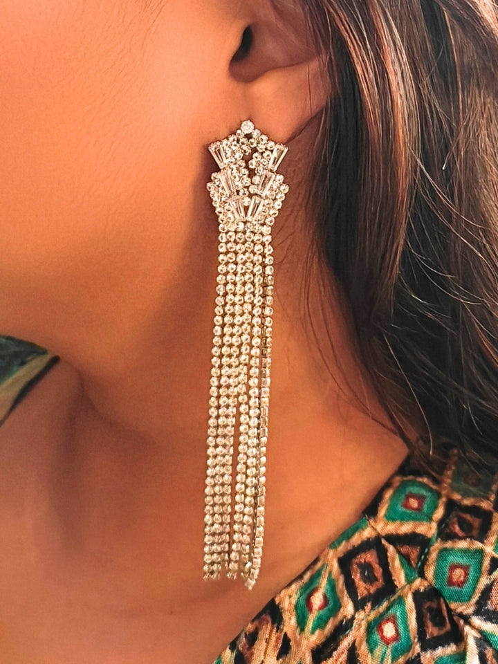 American Diamond Charlie Cocktail Earrings