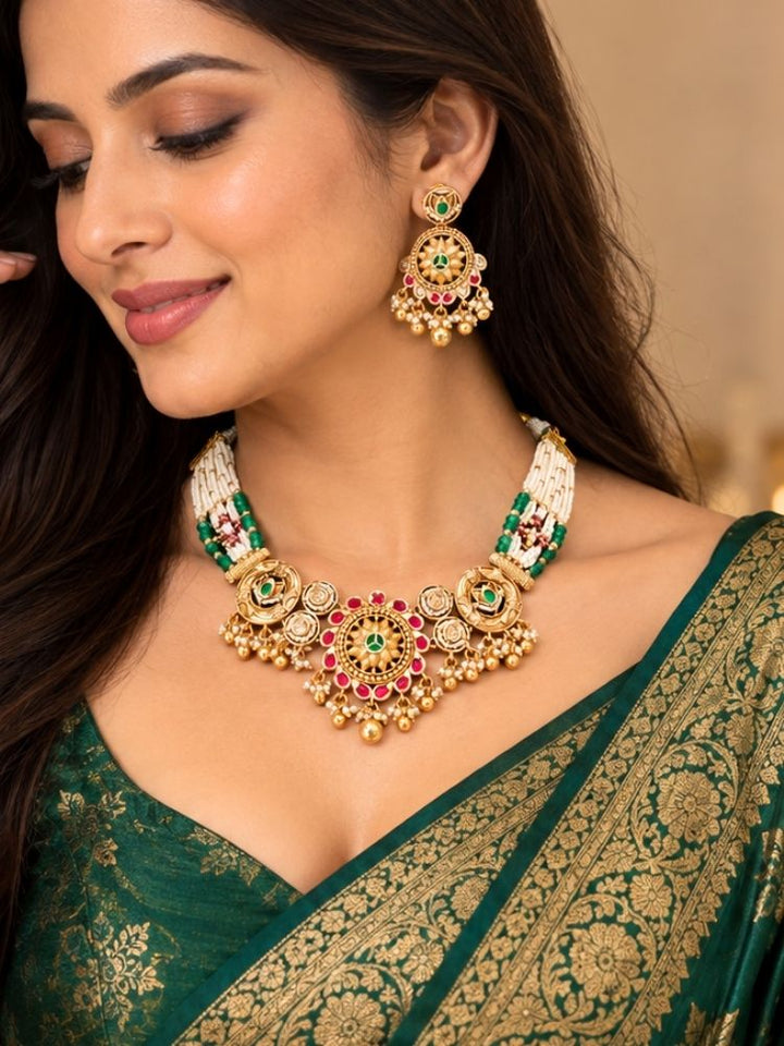 Kesarbai Necklace Set