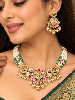 Kesarbai Necklace Set