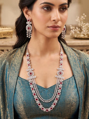 Roxana Red Necklace Set