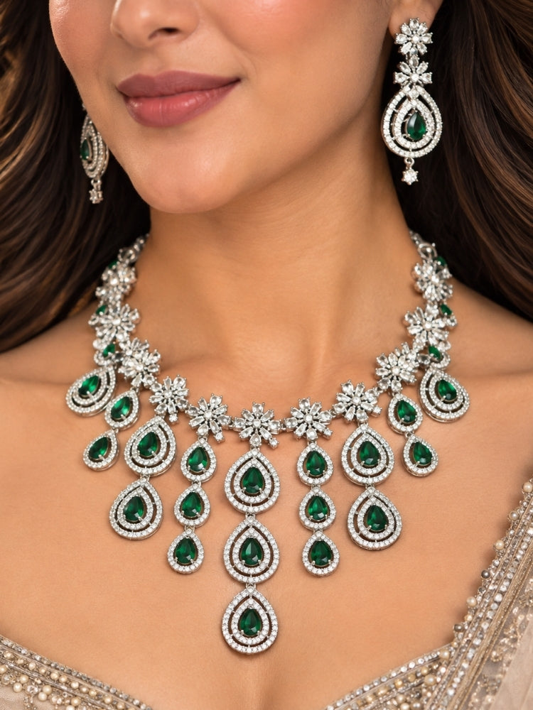 Miranda Green Necklace Set