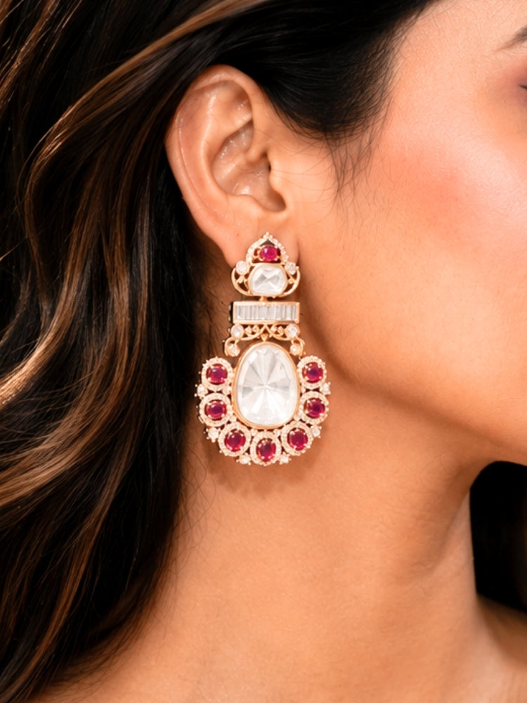 Vaira Polki Necklace Set