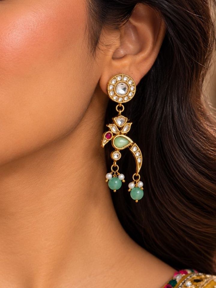 Kharaharapriya Kundan Necklace set