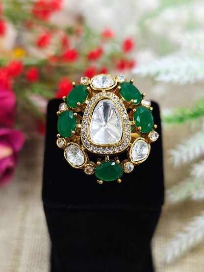 Green Adhira Ring