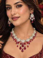 Felicity Red Necklace Set