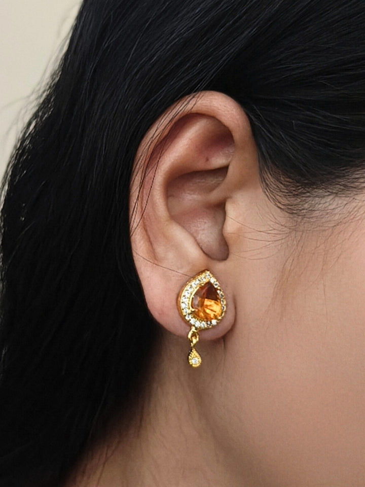 Emily Yellow Pendant Set