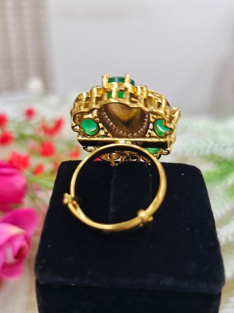 Green Adhira Ring